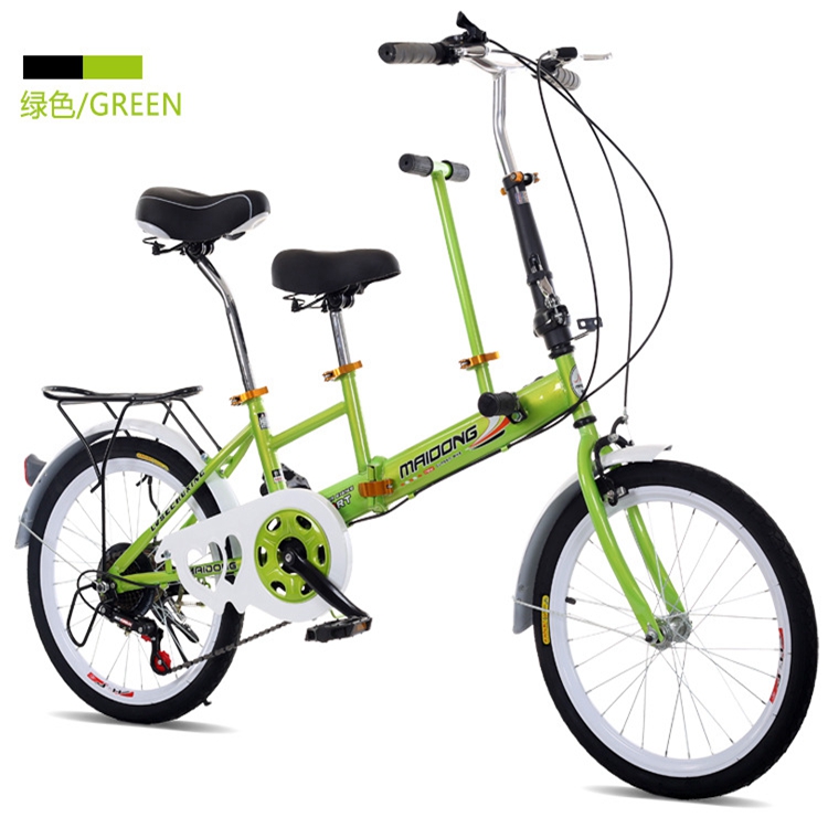 Material Carbon Steel 20 Inch Folding Parent-Child Electric Bicycle