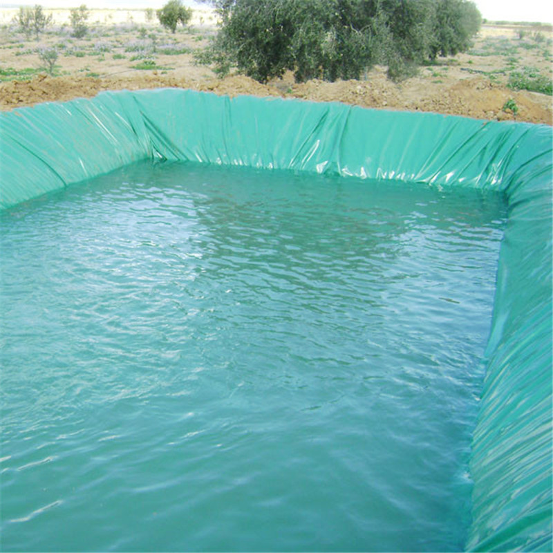120/130/160/190/250/300gsm hdpe Геомембраны ПВХ Кольцевые резервуары, противофильтрационная облицовка водоёма для рыбного хозяйства для аквакультуры