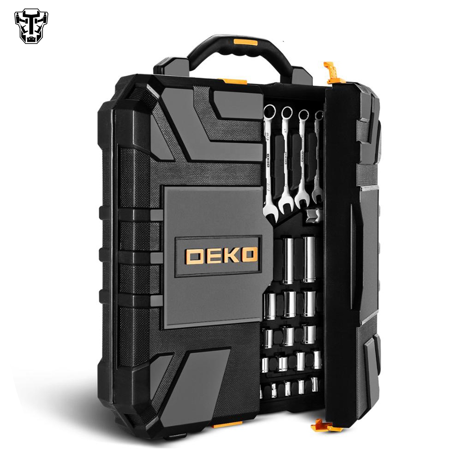 DEKO DKMT192 набор инструментов для ремонта с торцевой гаечный ключ оборудования бытовой 192 шт. набор ручных инструментов механика