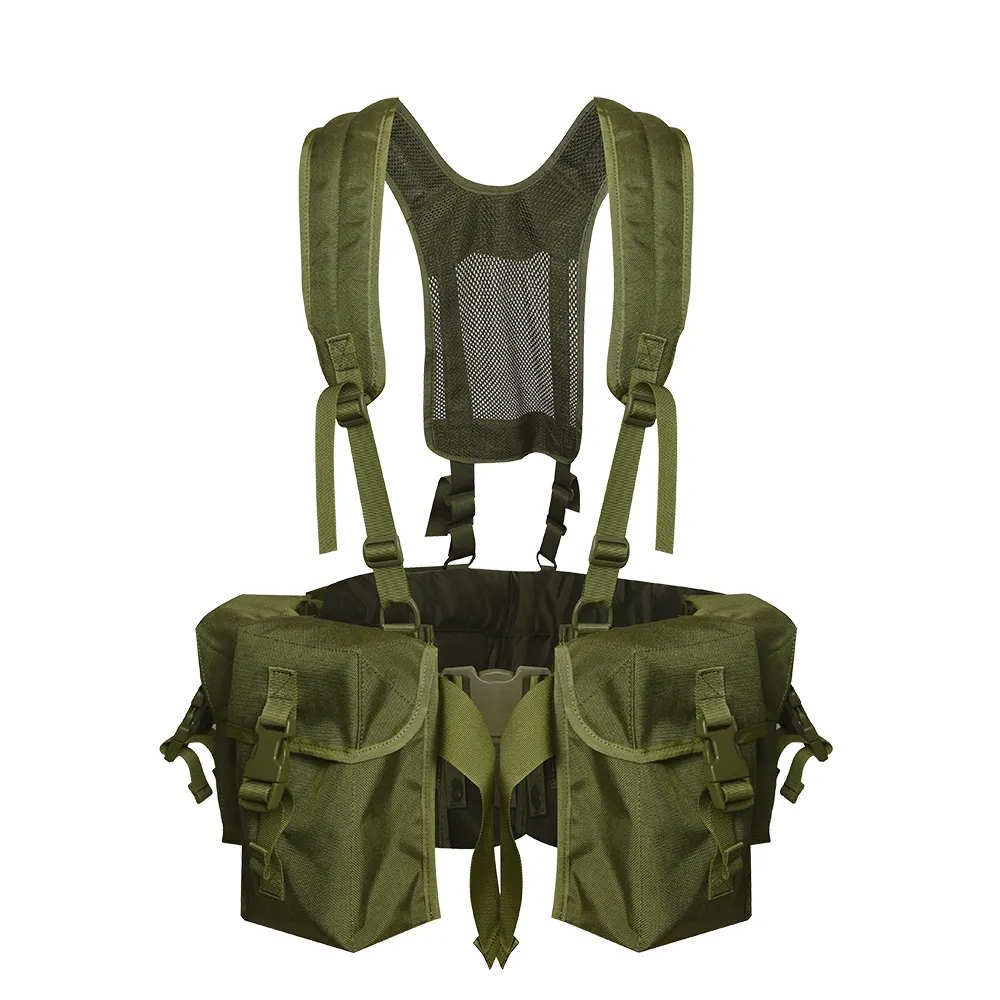 XINXING Factory Army Olive Green Military Tactical With Molle System Polyester For Army Outdoor Activities Vest TV25