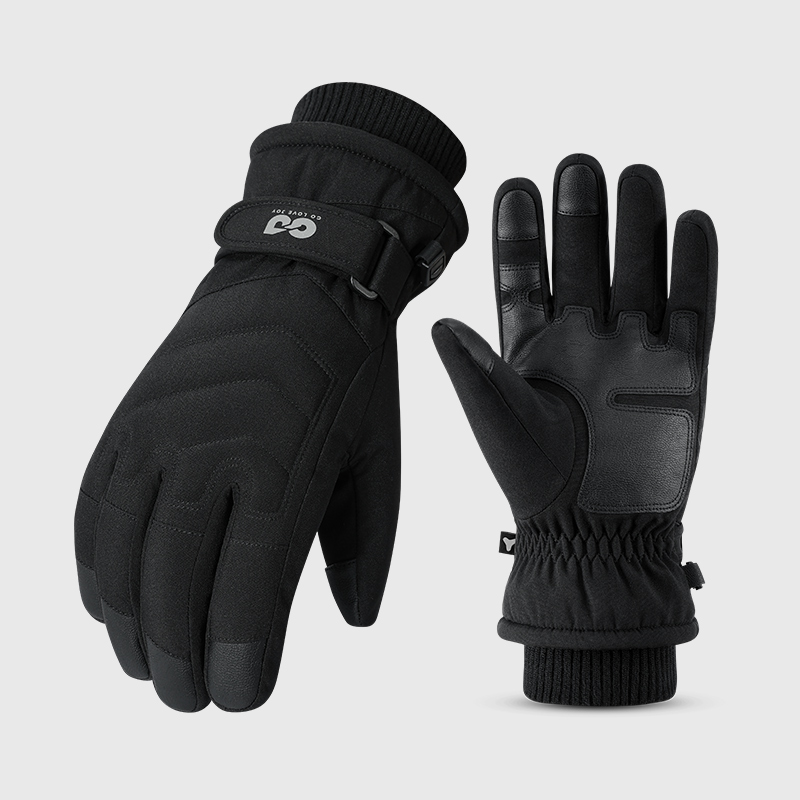 GJ GOLOVEJOY SK42 Customized Screen Touch Snowboard Warm Waterproof Breathable Ski Mittens Winter Mens Winter Gloves Ski Mitt
