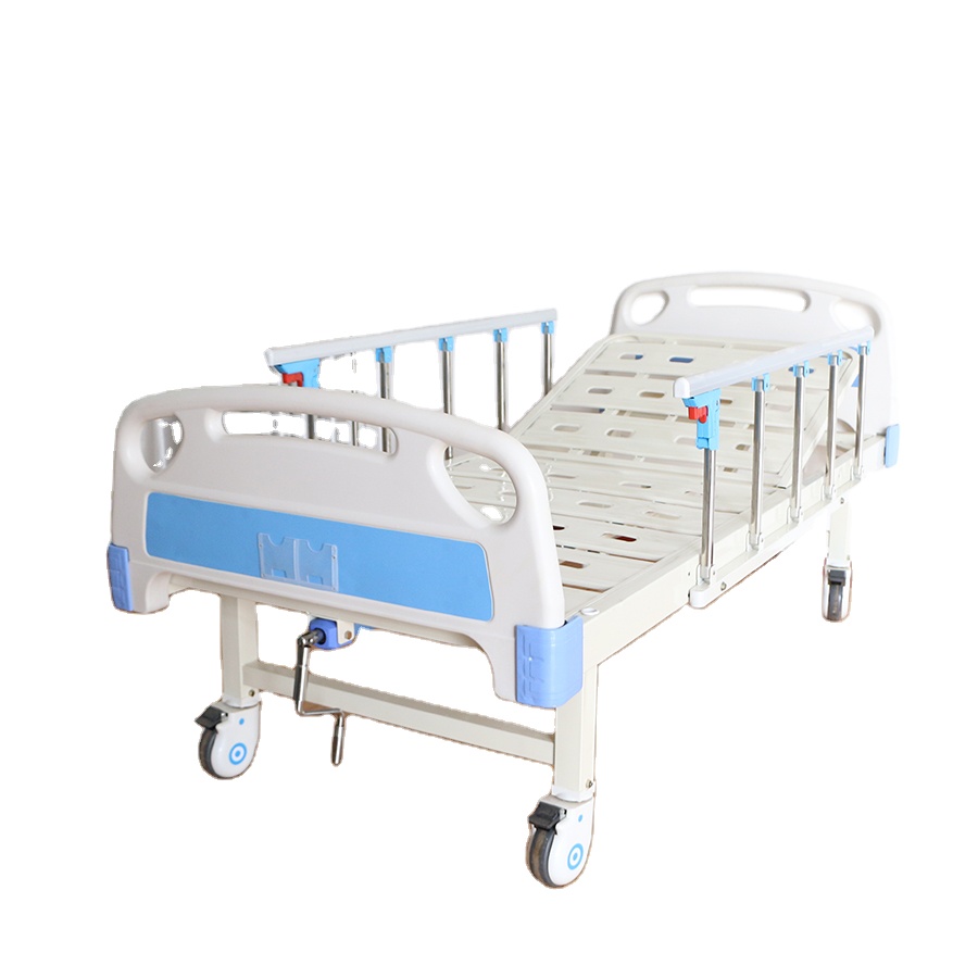 Cheap price Multi Function Manual Hospital Bed with PP Side Rail