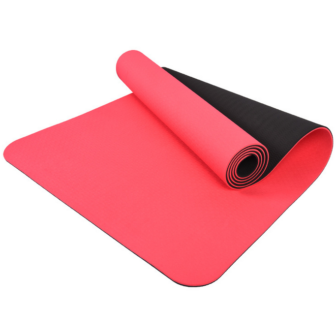Eco friendly tpe Yoga Mats cheap price alignment for Women Workout Mats for Home Pilates and Floor Exercises