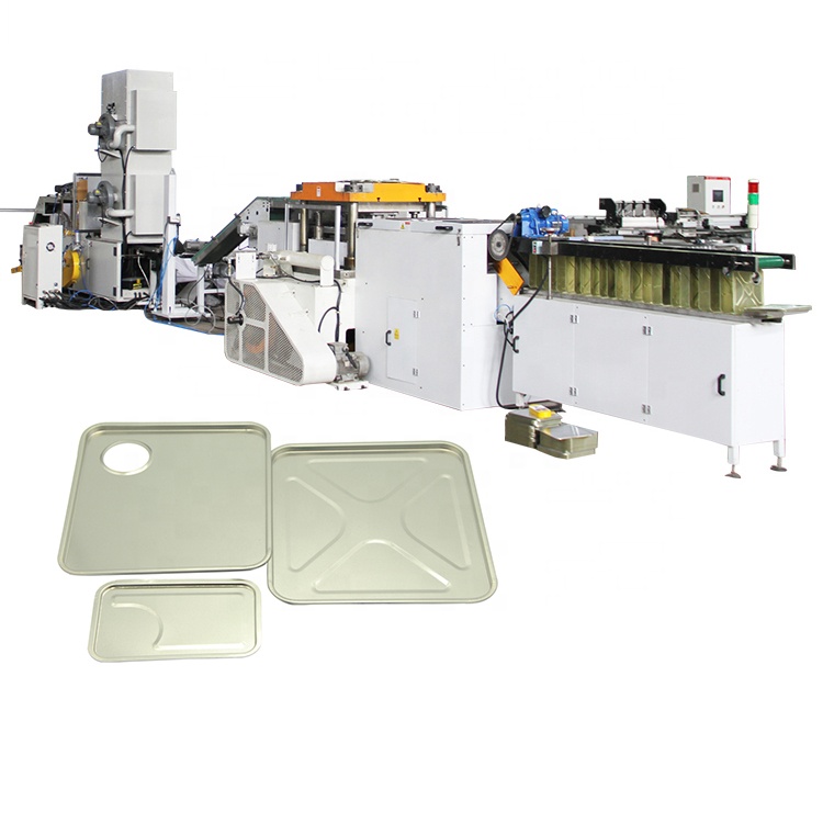 Automatic End making machine/food can lid Line/Tin bottom Making Production Line for food chemical aerosol tin can