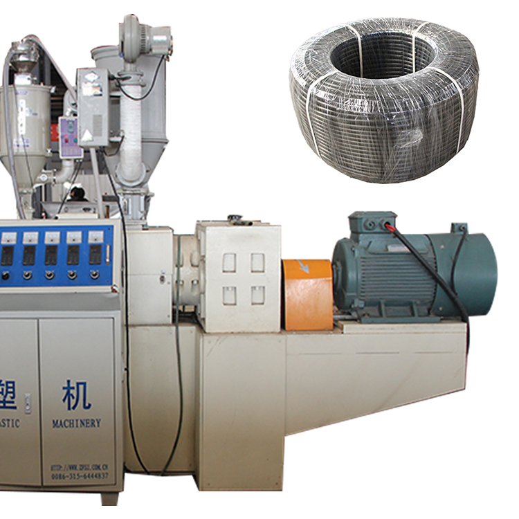 Garden watering soft belt plastic pipe making machine