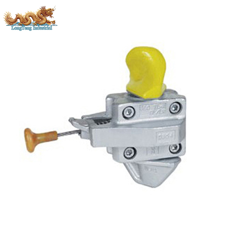 Forged Steel Shipping Container Lashing Semi Automatic Twist Lock