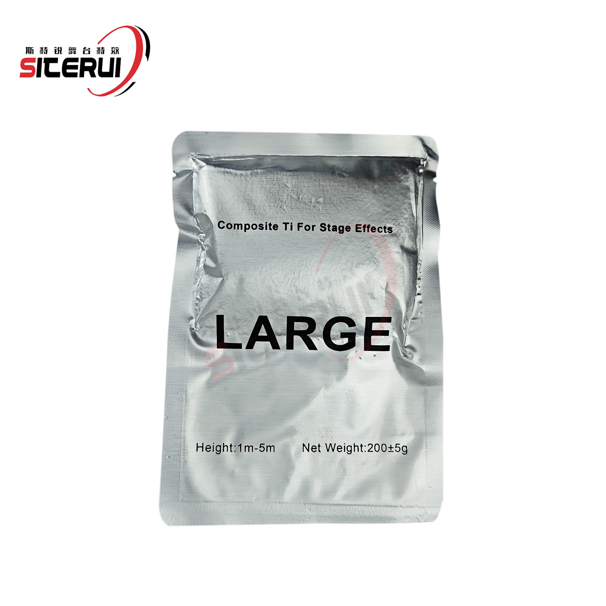SITERUI spark powder 200g Outdoor And Indoor Titanium powder For Spark Machine For Wedding Stage Spark Effect