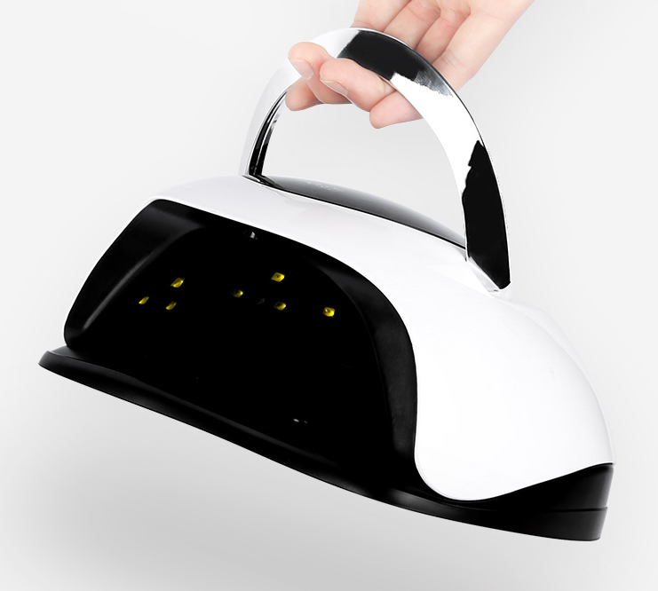 BIN УФ светодиодная лампа для сушки ногтей УФ 120W Портативный ультрафиолетовый гель-осушитель машина