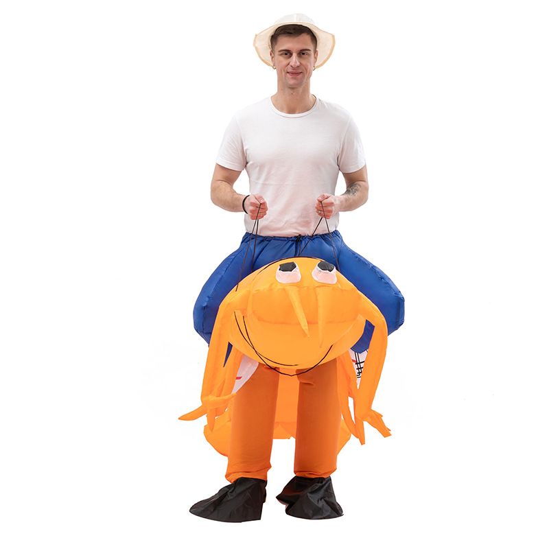 2021 Hot-selling Funny Pippi Shrimp, Let's Go Funny Stage Show, Inflatable Suit