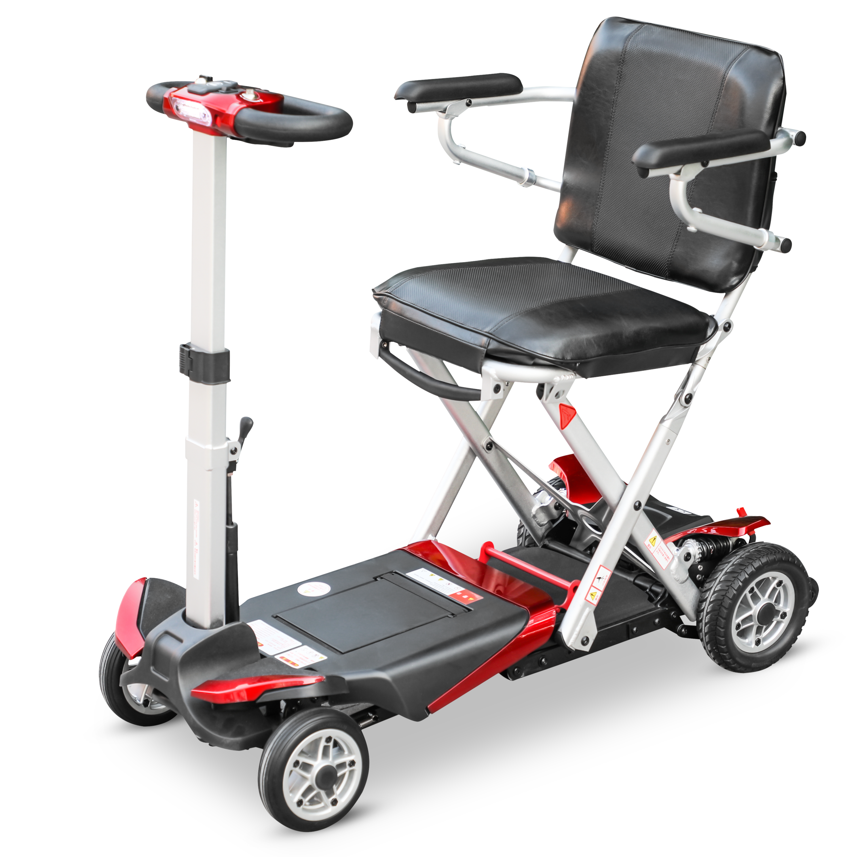 one seat lithium battery power electric 4 wheel handicapped scooter with light