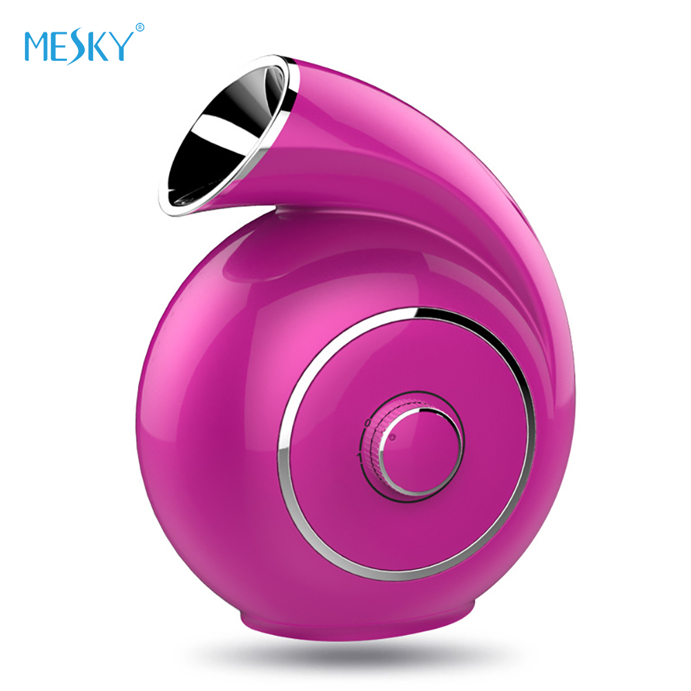 Mesky New Wireless OEM logo professional facial cleanser silicone sonic facial cleansing brush