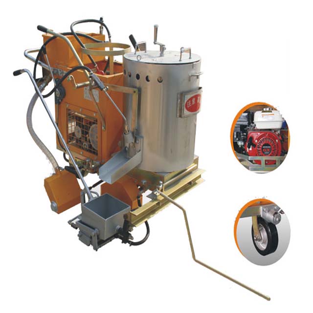 Road playground hot-melt marking machine self-propelled road surface hot-melt marking machine road surface hot-melt marking mach