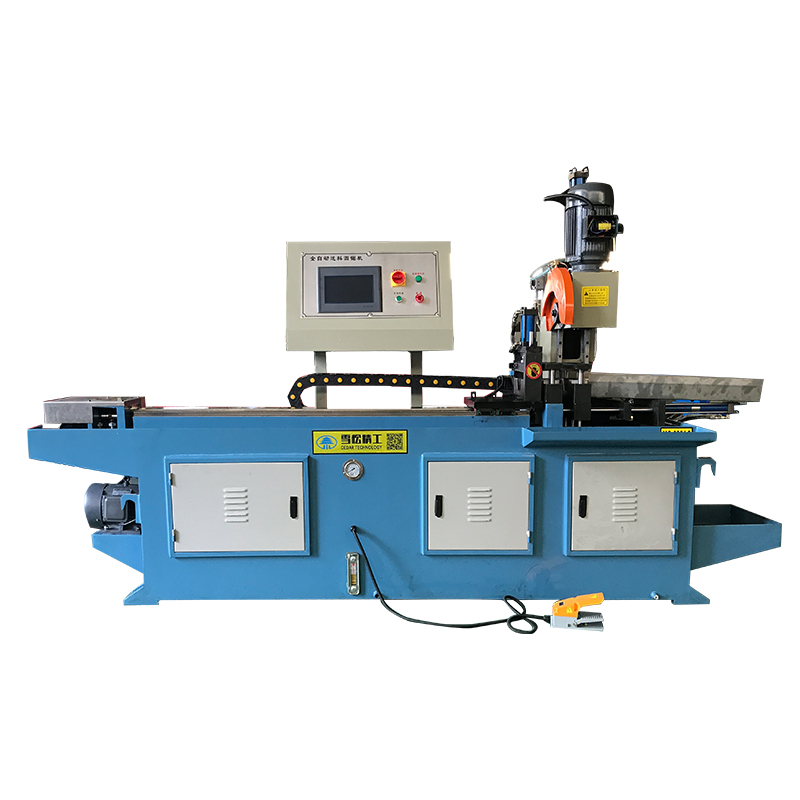 XS-315CNC servo Автоматический Металлический трубный профильный резчик контурный станок металла ленточной пилы машина