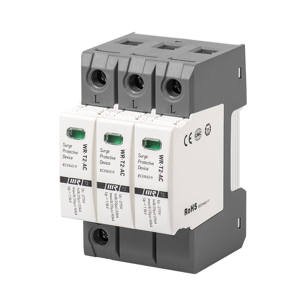 WR-T2 AC 20/40kA SPD Защита от напряжения