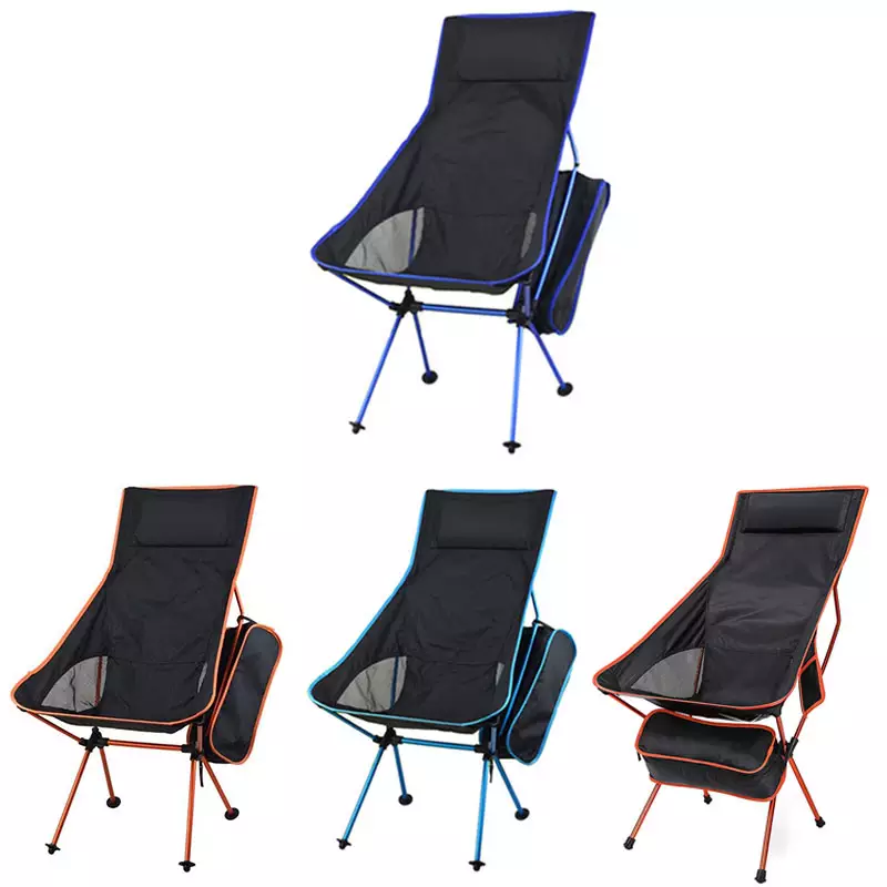 600D Оксфордский легкий складной стул silla de Moon для отдыха на открытом воздухе, кемпинга, пляжа, пикника