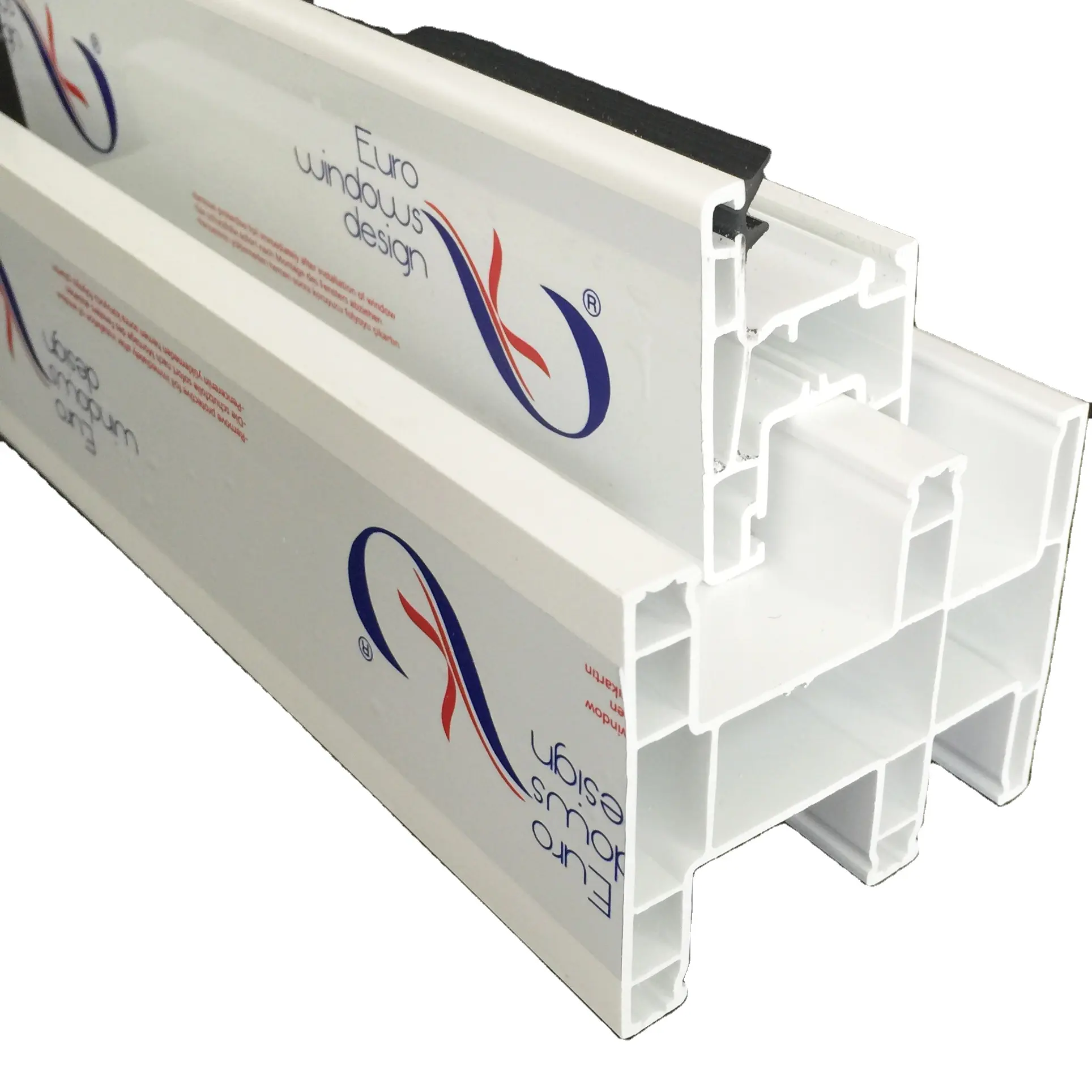 Factory Direct pvc plastic profile upvc profile for windows and doors pvc upvc window Profile