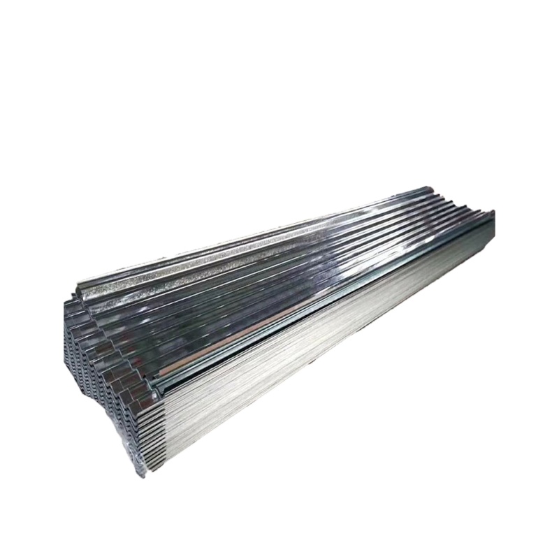 Zinc color steel tile galvanized corrugated steel roofing sheet metal