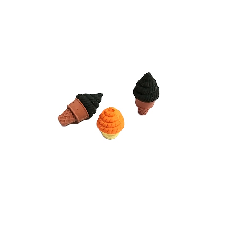 kawaii stationery ice cream type erasers for kids