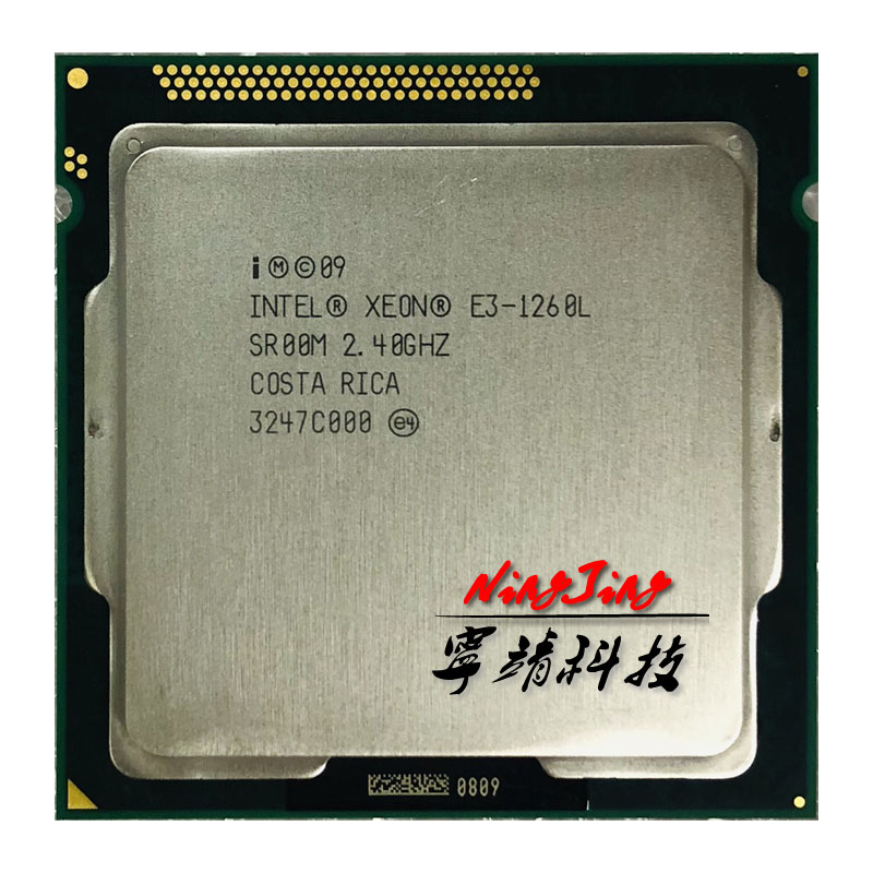 Intel Ксеон E3-1260L E3 1260L E3 1260 L 2,4 ГГц Quad-Core Восьмиядерный 45 Вт Процессор Количество ядер процессора LGA 1155