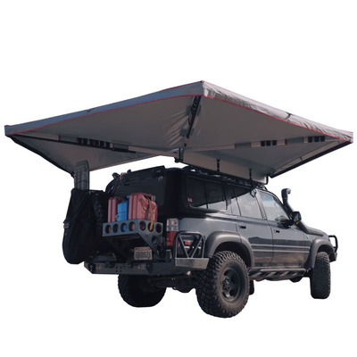 LG SUV large coverage Foxwing 270 degree car side awning with Extension fan side batwing awning for outdoor camping 270 awning