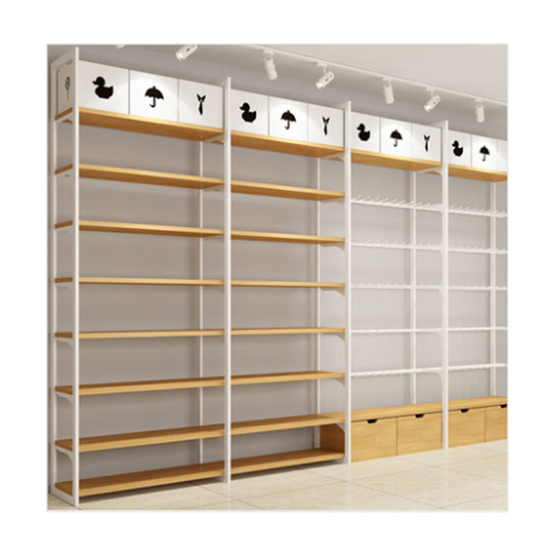 Стеллаж для показа магазина Heda Miniso