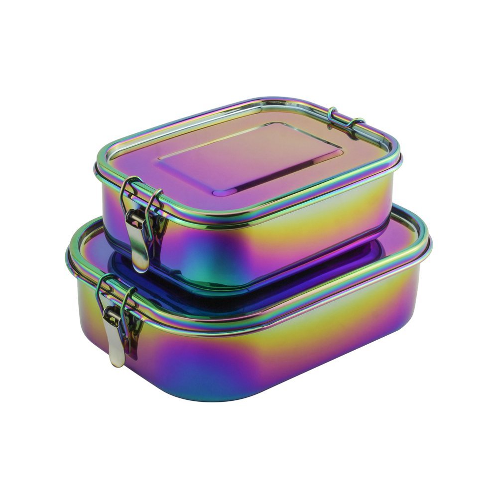 Stainless Steel Food Storage Container Set Snack Box Yogurt Nuts Box