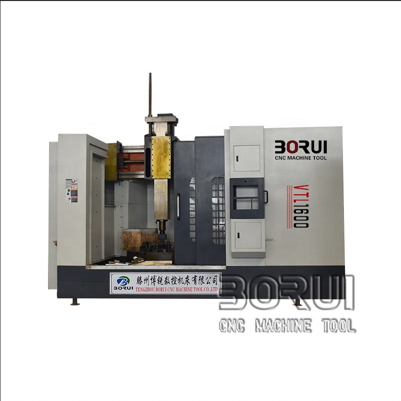 VTL1600 ЧПУ вертикальный токарный станок цена токарные станки с Fanuc системы
