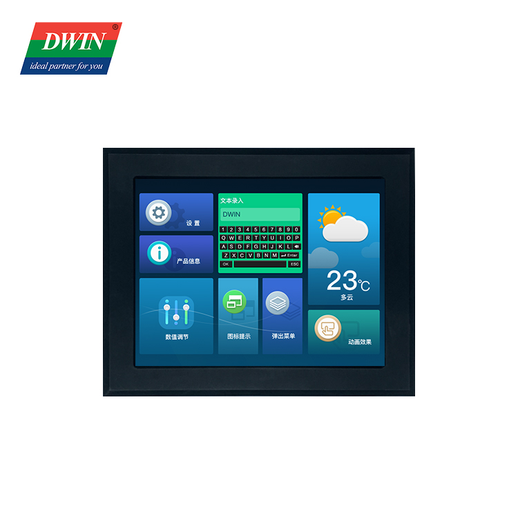 12,1 дюймовый ЖК-модуль Dwin smart с разрешением 800*600, промышленный HMI резистивный сенсорный экран TFT