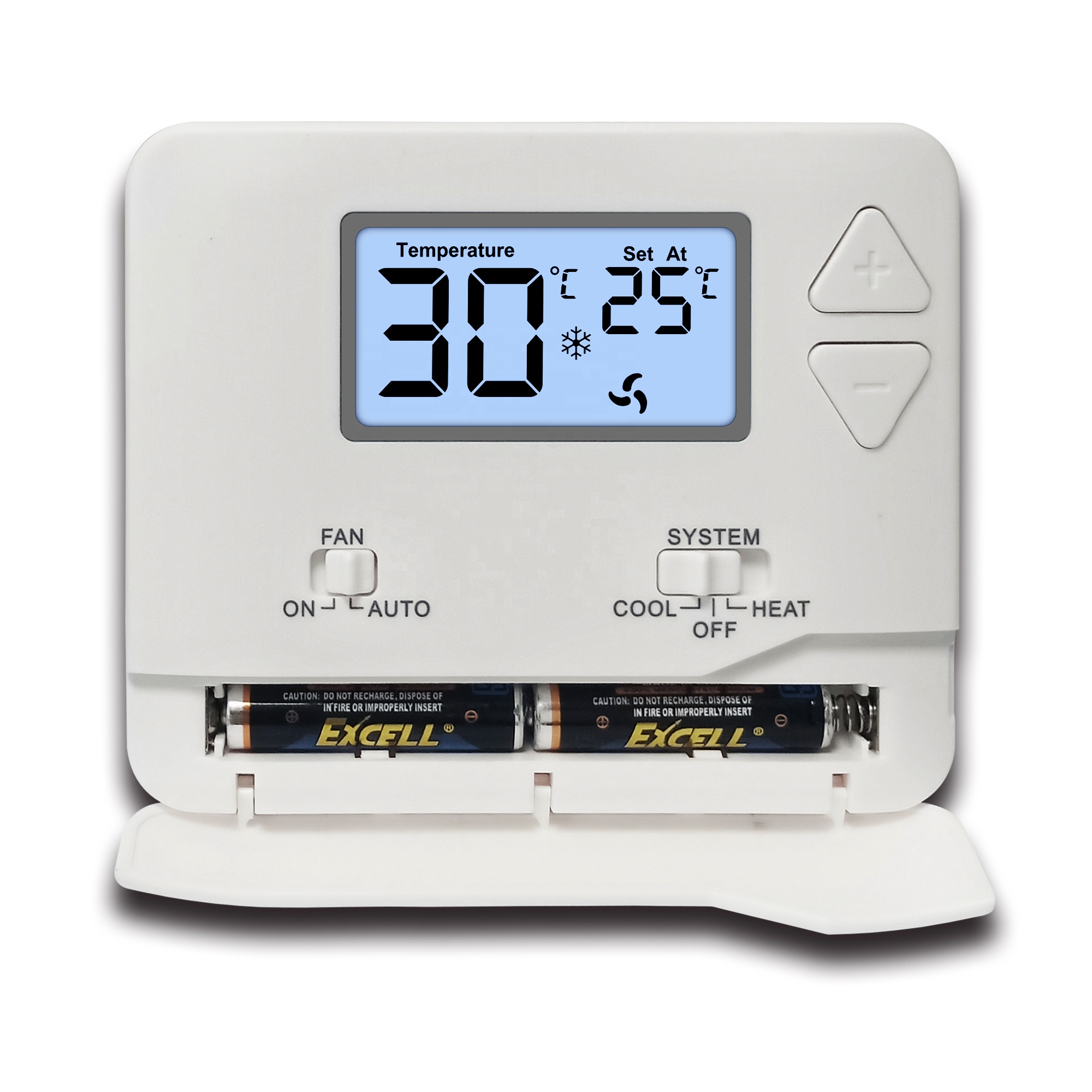 Цифровой непрограммируемый комнатный термостат кондиционера для HVAC