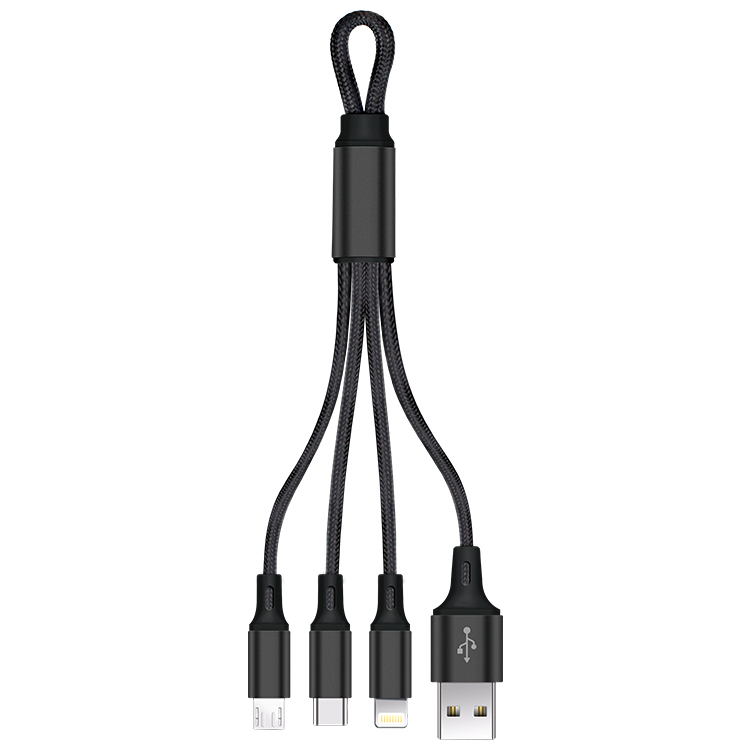Новинка 5A, супербыстрая Зарядка micro usb c Type C 3 в 1, Тип C, Micro Light ning, зарядное устройство 3 в 1, кабели для передачи данных для iphone, Android