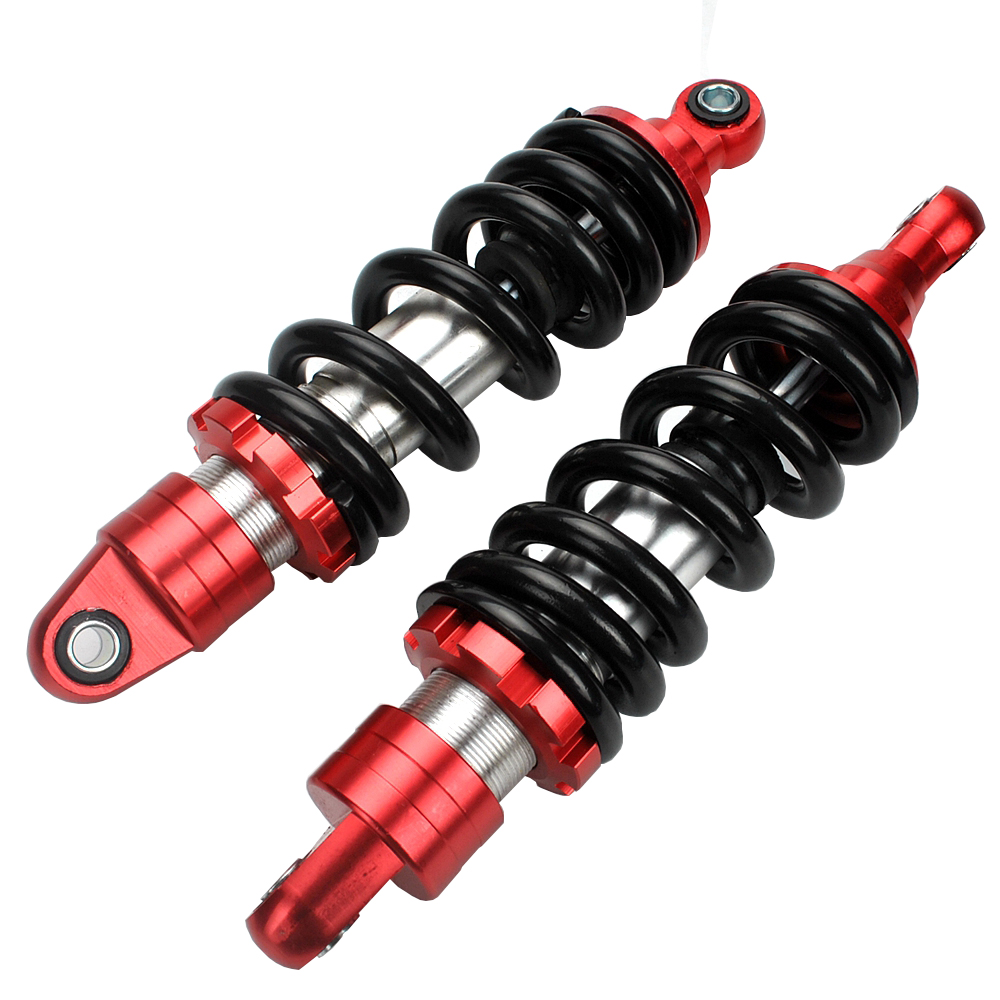 Rear Suspension Shock 260-280mm Rear Shock Damper Suspension Spring Compatible with Dirt Pit Bike ATV Rear Shock Absorber Spring