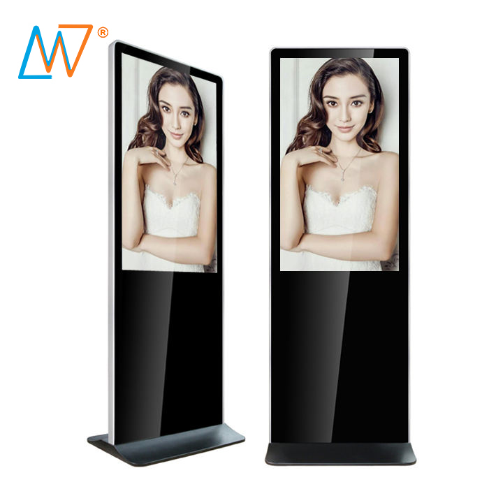 43 "стоячий цифровой ЖК-дисплей android интерактивный емкостный сенсорный экран киоск Интернет-камера