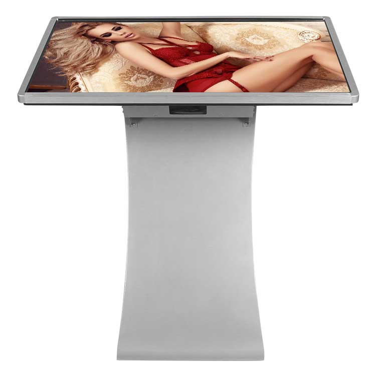55 inch Floor Stand Medium Player Computer Controller Touch Screen Mini Pc