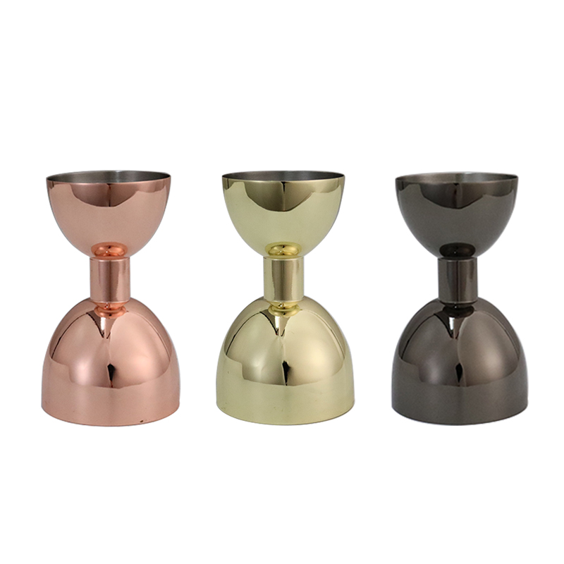 New stainless steel 304 measuring cup graduated ounce cup U-shaped integrated jigger bar tool Bartender major