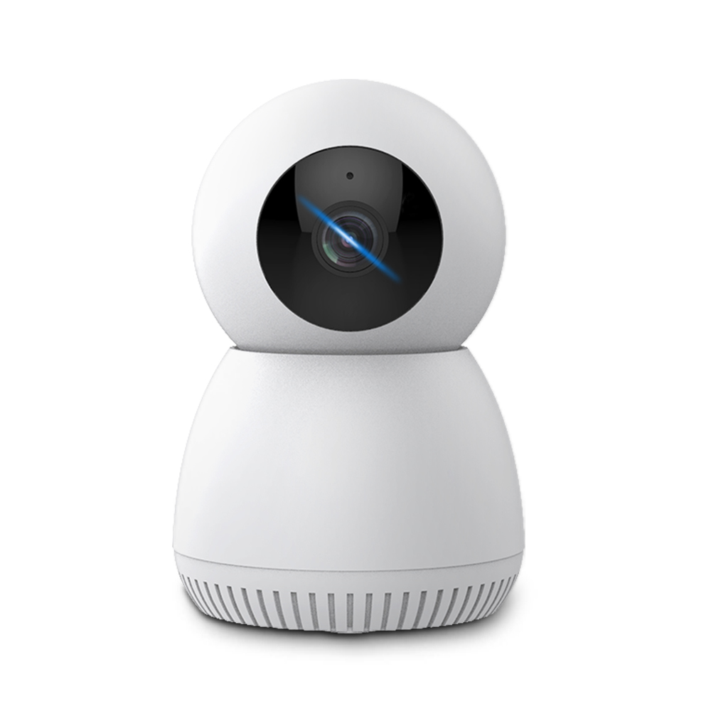 WESECUU умная беспроводная камера видеонаблюдения с Wi-Fi, Радионяня для обнаружения движения ребенка, белая, поддержка беспроводного соединения 2,0 МП