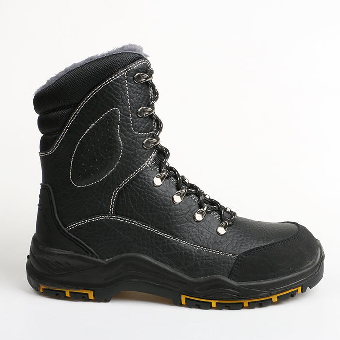 manufacturer factory custom safety shoes for men steel toe boots warm slip resistant leather waterproof stab-resistant s3