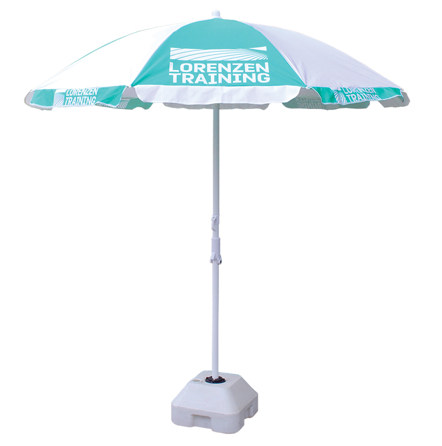 Steel Promotional parasol canopy tent-2m diameter garden umbrella