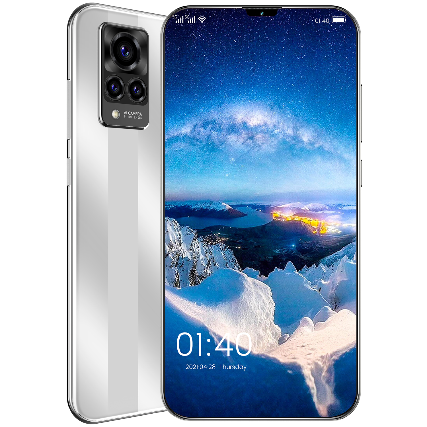 S22 U1ltra Drop shipping 6.7Inch 32+64MP Face unlock phones 16GB+512GB phones 4G 5G Android 11 Smart Mobile phones