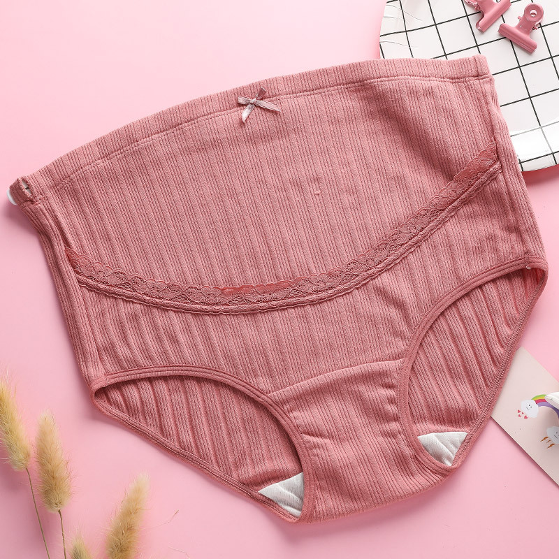 Wholesale High Quality Cotton Maternity Panties High Waist Underpants Pregnant Underwear