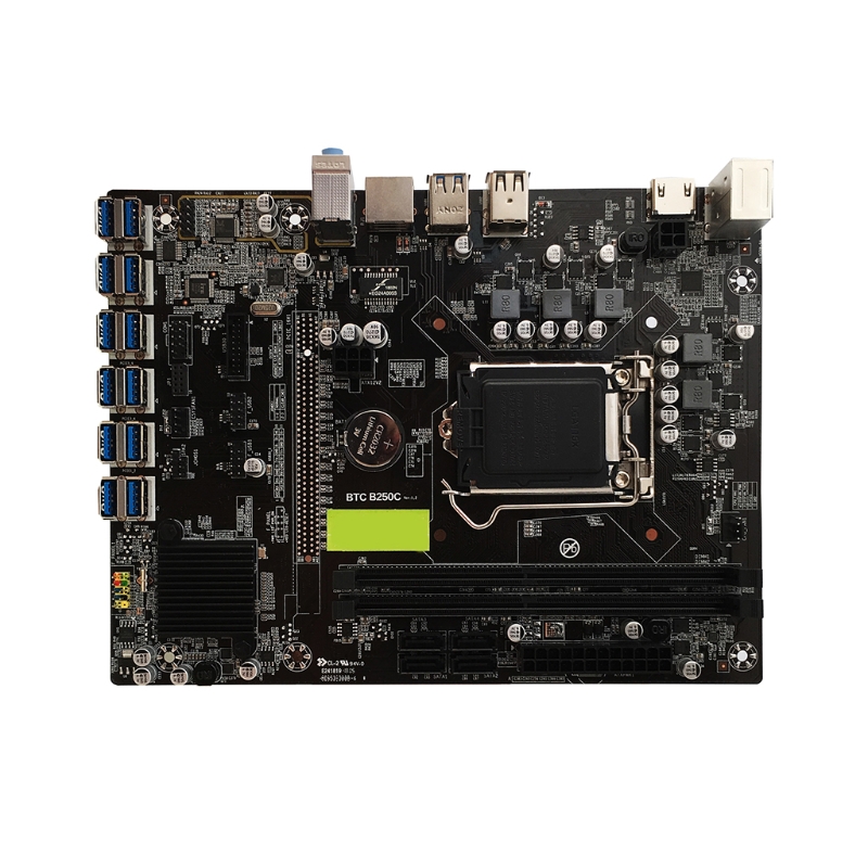 B250 эксперт 12 PCIE rig материнская плата LGA1151 USB3.0 SATA3 B250 B250M DDR4