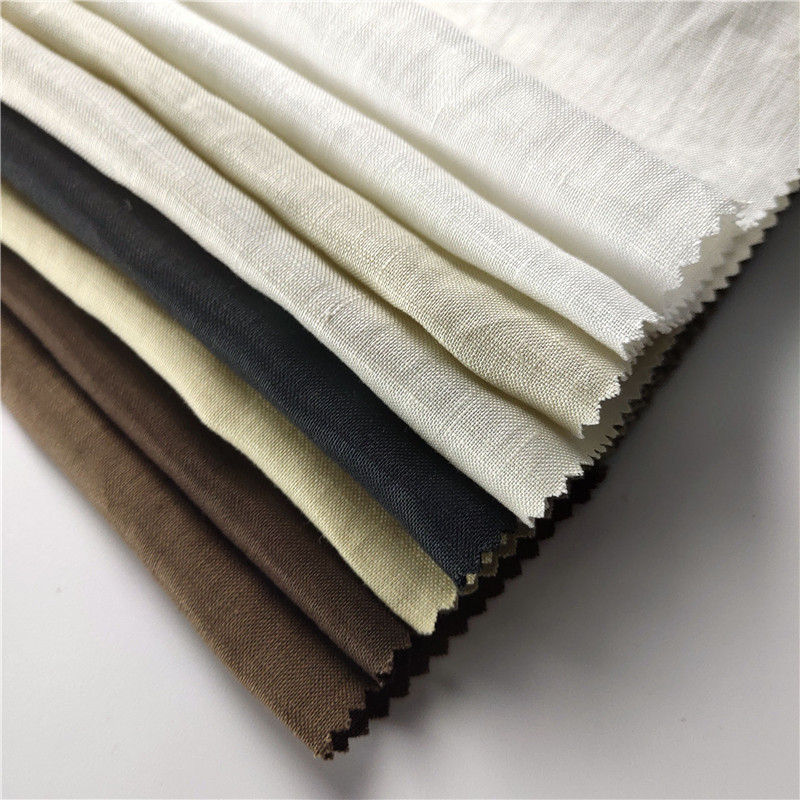 Soft feel 100% pure linen fabric White dress fabric Soft feel 100%linen fabric