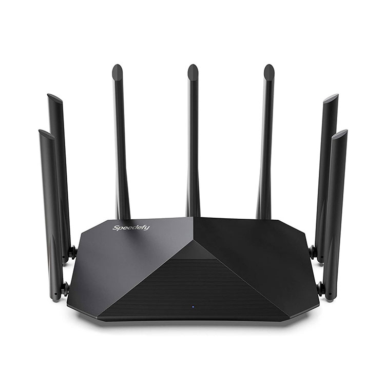 AC2100 гигабитные Двухдиапазонные беспроводные Wifi роутеры с 7 * 6dBi антеннами с высоким коэффициентом усиления