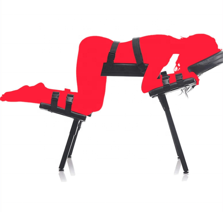 SM Room Bondage Furniture Couple Sex Position Making Love Chair For BDSM Bedroom Leather Furniture Sex Chair