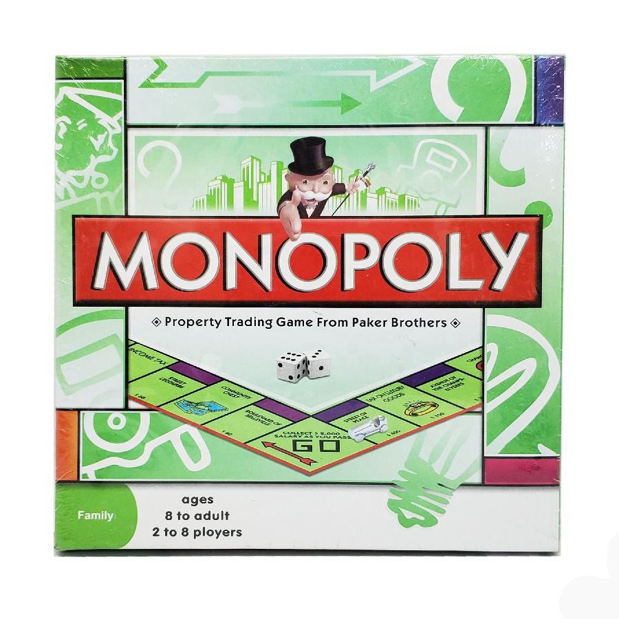 Семейные детские игрушки настольная английская сделка карта Alec Monopoli настольная игра для вечеринки