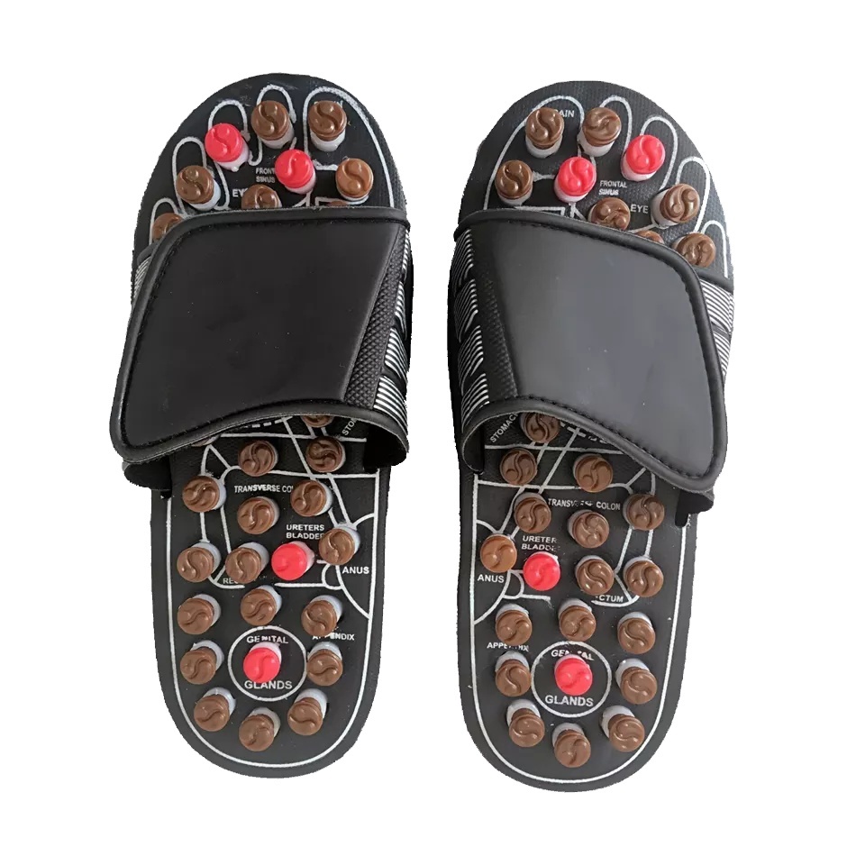 Factory Wholesale Hot Trending Health Care medical physiotherapy body shoes Acupressure massage Shiatsu slippers for Men Unisex