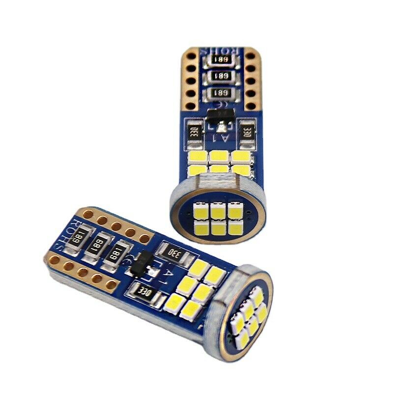 Белая светодиодная лампа T10 194 168 W5W 2016 18smd Canbus номерной знак внутренняя Светодиодная лампа