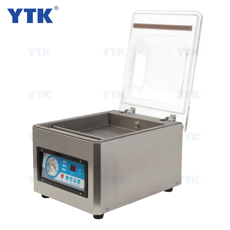 Meat Packaging Machine YTK-DZ260 Automatic Meat/fish/skin/vegetable/fruit Vacuum Sealer Packing Machine Vaccum Food Packaging Machine