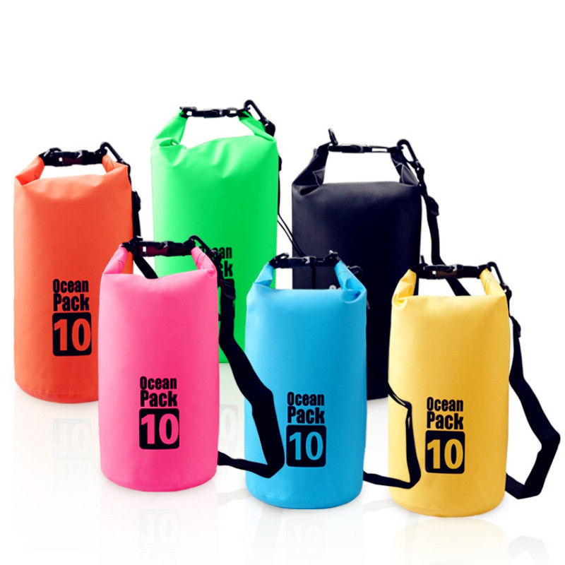 10l Floating Water Proof Dry Bag  Ocean Pack Waterproof Dry Bag Keeps Gear Dry With Adjustable Strap