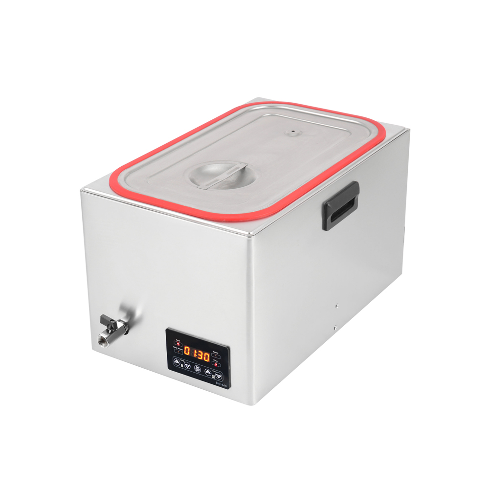 Портативный циркуляционный контейнер Sous Vide для машины из нержавеющей стали с полноразмерной силиконовой крышкой