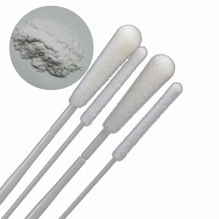 PA66 DNA test kit flocked nylon swab stick
